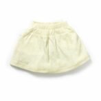 Girls Embroidered Printed 100% Organic Cotton Camisole and polka doted Skirt Set-Orange/yellow - Image 4