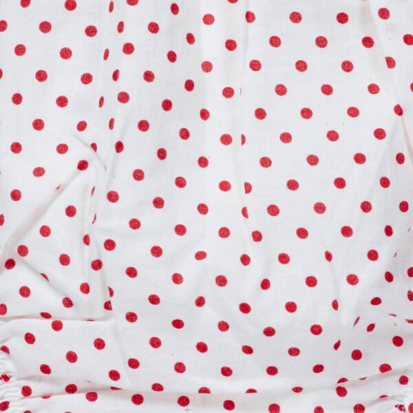 Baby Girls 100% Organic Cotton Cute Angels Printed Balloon Frock with Frilled Neck - Pink - Image 4