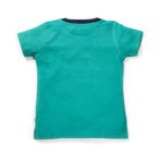Boys Graphic Printed 100%Organic Cotton Racing Car graphics Tee-Green - Image 3