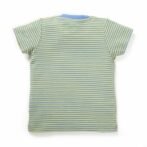 Boys Printed 100%Organic Cotton Elephant & panda Printed Round Neck T-Shirt Combo Pack of 2-Green and Blue - Image 9