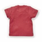 Girls Graphic Printed 100%Organic Cotton T-Shirt Combo Pack of 2 with cute bird and giraffe printed patch-Pink and Yellow - Image 9