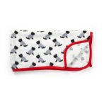 Dog Printed Muslin Baby Blanket