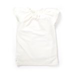 Girls Graphic Printed 100%Organic Cotton long Top With Leggings Set- White - Image 5