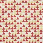 Boys Printed 100% Organic Cotton Geometrical Front Opening Cotton Jacket-Red Yellow - Image 3