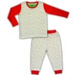 Pranava 100% Organic Candy printed Tee and Pant set for both Boys and Girls.