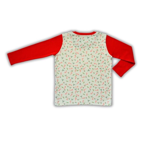 Pranava 100% Organic Candy printed Tee and Pant set for both Boys and Girls. - Image 4