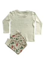 Pranava 100% Organic Soft Unisex Xmas printed full sleeve tee and Pant set - Image 3