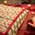 Pranava 100% Organic Quilted Blankets with Christmas theme Print