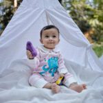 Baby Girls 100% Organic Cotton Sleepsuit - Baby Pink and White