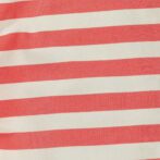 Kids Girls Stripes 100%Organic Cotton Leggings - Pink and White - Image 3
