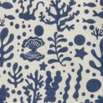 Unisex Baby Printed 100%Organic Cotton Pants - Dark Blue and White - Image 4