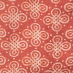 Baby Girls Batik Printed 100% Organic Cotton Jhabla and Langot Set - Maroon and White - Image 4