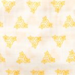 Unisex Baby Triangle Printed 100% Organic Cotton Jhabla and Shorts Set - White - Image 4