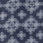 Unisex Baby Kolam Printed 100% Organic Cotton Jhabla and Shorts Set - Navy - Image 6