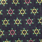 Unisex Baby Geometric Printed 100% Organic Cotton Jhabla, Langot and Cap Set - Navy and White - Image 4