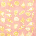 Baby Girls Seashell Printed 100% Organic Cotton Jhabla and Langot Set - Pink and White - Image 4