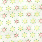 Unisex Baby Geometric Printed 100% Organic Cotton Jhabla and Langot Set - White - Image 4
