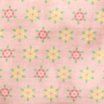 Baby Girls Tri Colour Geometric Printed 100% Organic Cotton Jhabla and Langot Set - Pink and White - Image 4