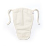 Unisex Baby Shankh Printed 100% Organic Cotton Jhabla and Langot Set - White and Sky Blue - Image 5