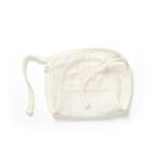 Unisex Baby Damru Printed 100% Organic Cotton Jhabla and Langot Set - White - Image 6