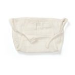 Unisex Baby Sea life Printed 100% Organic Cotton Jhabla and Nappy Set - Blue and White - Image 6