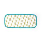 Kids and Newborn Babies 100% Organic Cotton Sea Life Printed Burp Cloths - Blue and White - Pack of 3 - Image 2