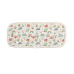 Kids and Newborn Babies 100% Organic Cotton Sea Life Printed Burp Cloths - Blue and White - Pack of 3 - Image 4