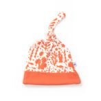 Unisex 100% Organic Cotton Sea Life Printed Gift set for Newborn Baby - Pack of 4 - Orange - Image 4