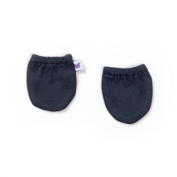 Unisex 100% Organic Cotton Sea Life printed Gift set for Newborn Baby - Pack of 4 - Navy and White - Image 5