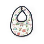 Unisex 100% Organic Cotton Sea Life printed Gift set for Newborn Baby - Pack of 4 - Navy and White - Image 2
