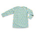 Boys Organic Cotton Printed Kurta & Dhoti Set - Light Blue - Image 3