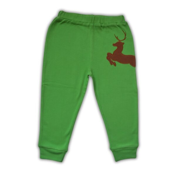 Unisex Christmas Theme Embroidered T-Shirt & Pant Set - Image 5