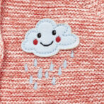 Girls Embroidered 100% Organic Cotton Hooded Sweater - Image 3