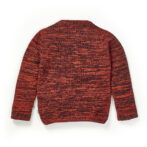 Girls Heart Printed 100% Organic Cotton Sweater - Image 2