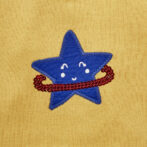 Girls Star Embroidered 100% Organic Cotton Sweater - Image 2