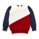 Unisex 100% Organic Cotton Geometric Pattern Sweater