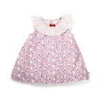 Girls 100% Organic Cotton Angels Printed Balloon Frock