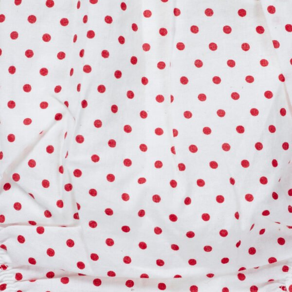 Girls 100% Organic Cotton Angels Printed Balloon Frock - Image 4