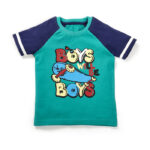 Boys Graphic Printed 100% Organic Cotton T-shirt