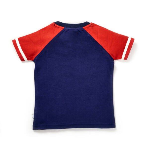 Boys Graphic Printed 100% Organic Cotton T-shirt - Image 2