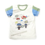 Boys Air Fun Graphic Printed Organic Cotton T-Shirt