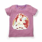 Girls Unicorn & Deer Printed T-Shirt Combo - Image 5