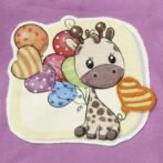 Girls Elephant & Giraffe Printed T-Shirts Combo - Image 7