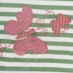 Girls Butterfly & Floral Embroidered Organic Cotton Top - Image 3