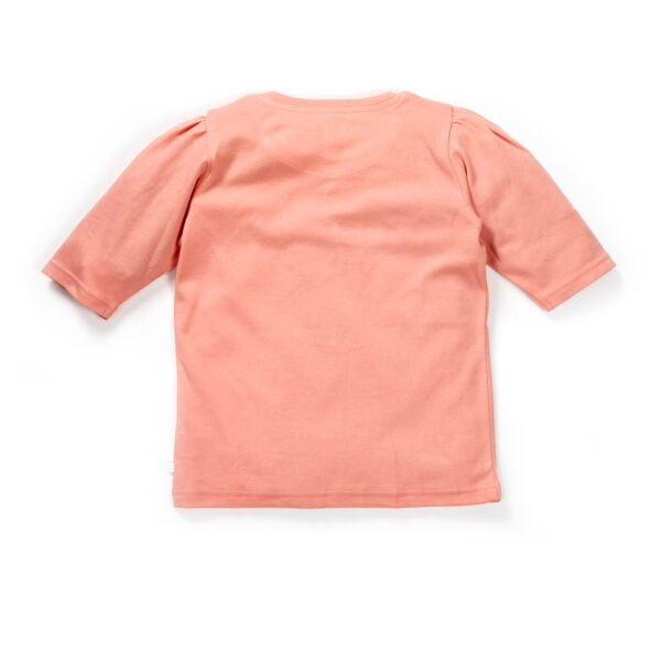 Girls Duck Embroidered 100% Organic Cotton Top - Image 3