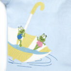 Kids Girl 100% Organic Cotton Umbrella Printed Top - Image 2