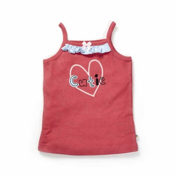 Girls 100% Organic Cotton Camisole & Skirt - Image 4