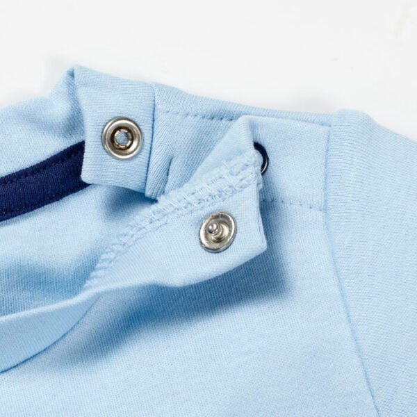 Boys 100% Organic Cotton T-Shirt & Denim Shorts - Image 6