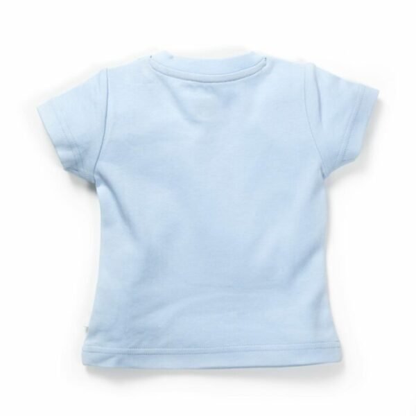 Boys 100% Organic Cotton T-Shirt & Denim Shorts - Image 5