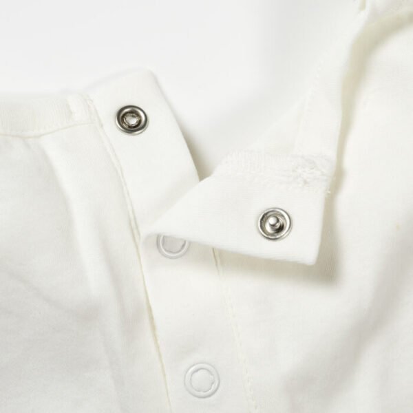 Girls Butterfly & Floral Embroidered Organic Cotton Top - Image 5